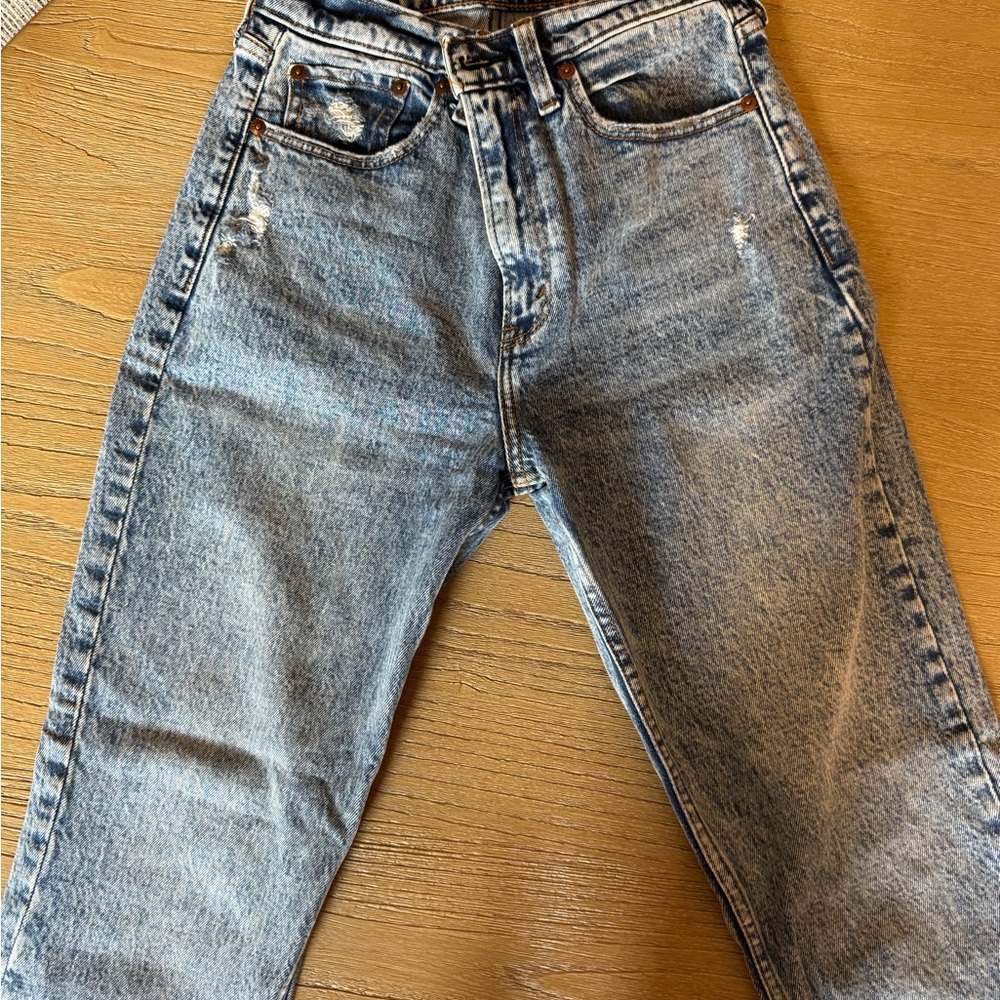 Abercrombie & Fitch Acid Wash Jeans